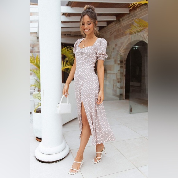 PETAL & PUP FRANKLIN DRESS - MOCHA B2493 - Picture 1 of 7